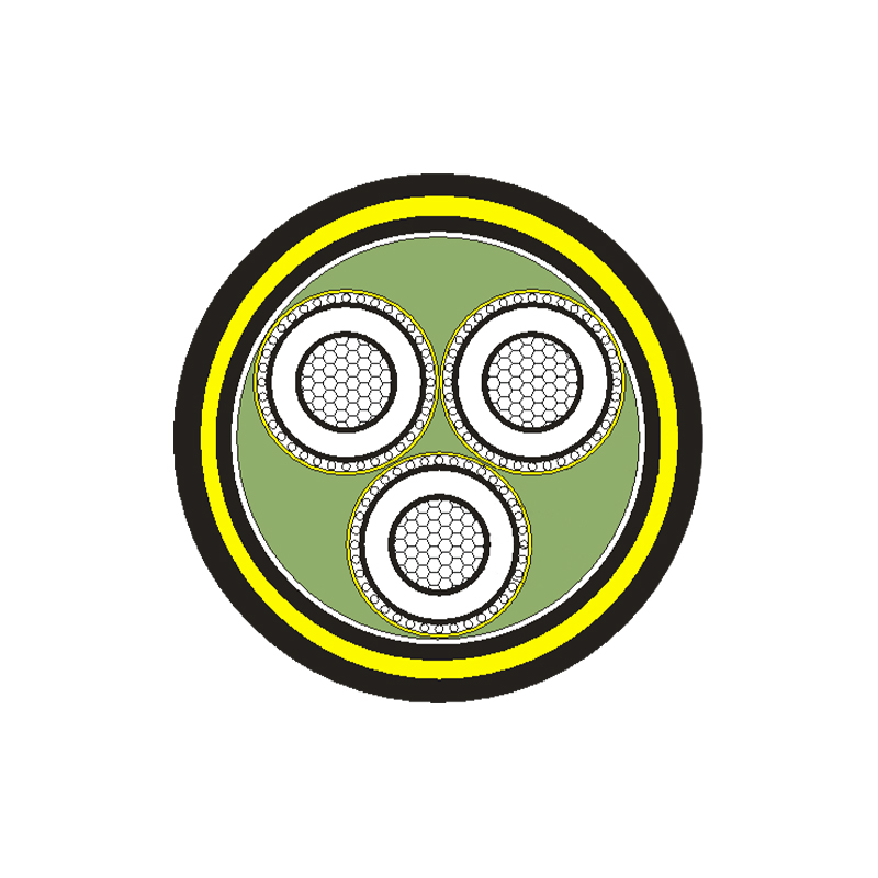 Cábla Cumhachta Inslithe XLPE Do Voltas Rátáil 3.6/6kV -26/35kV