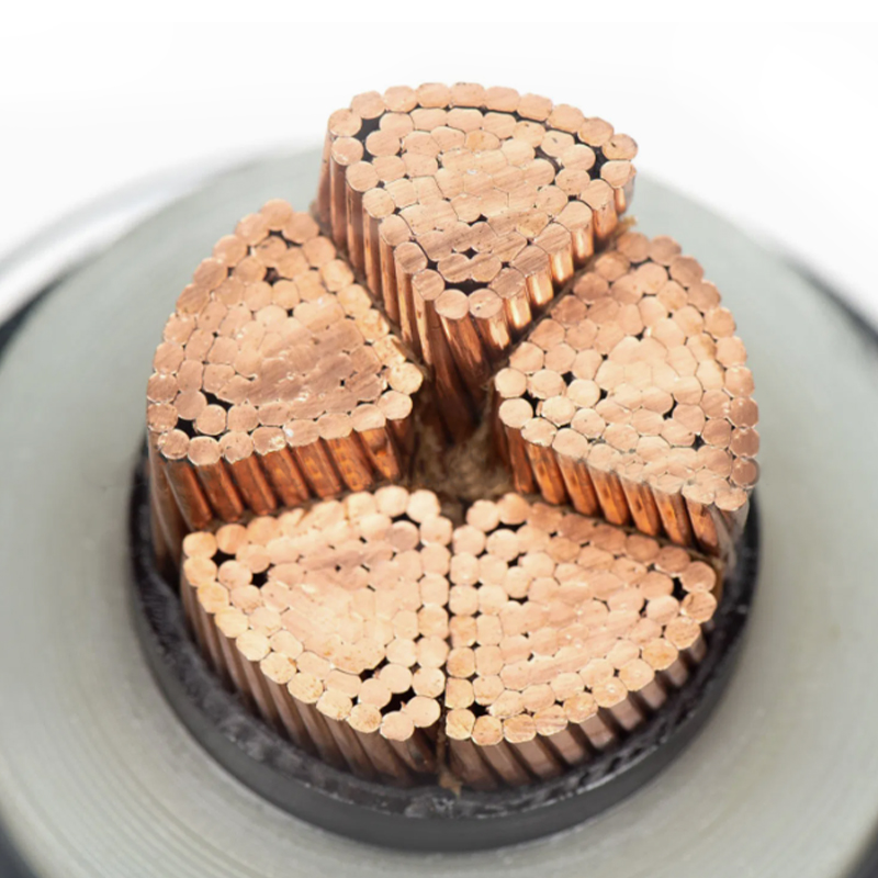 Cábla Inslithe XLPE Truaill Alúmanam Roctha Do Voltas Rátáil 290/500kV